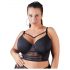 / Cottelli Plus Size - Bügel-BH mit Spitze (schwarz) - 95D