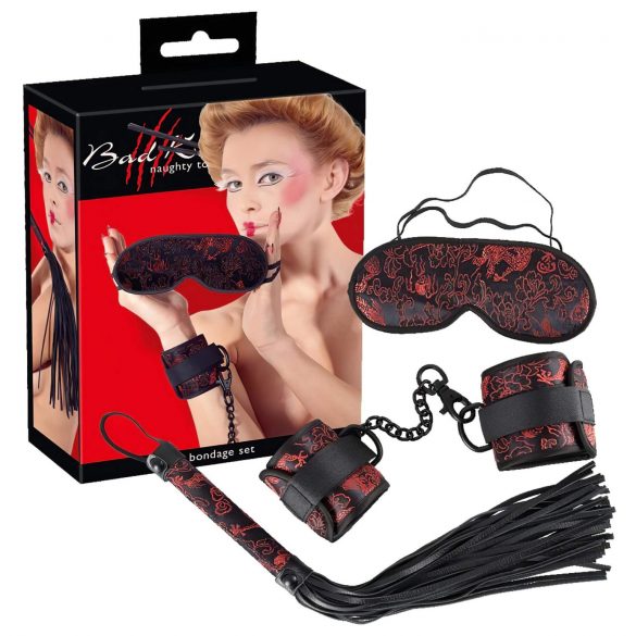 Bad Kitty - Asien-Set (Rot-Schwarz)