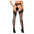 Obsessive S336 - Offene Strumpfhose (schwarz) - S-L