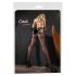 Cottelli - Wellen-Sexstrumpfhose (schwarz) - XL