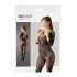 NO:XQSE - Blumen-Catsuit - Schwarz (S-L)