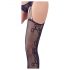 Mandy Mystery - Schmetterlings-Netz-Set mit Tanga - Schwarz (S-L)