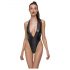 Cottelli Party - tief ausgeschnittener Body (schwarz) - XL