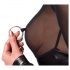 Noir - Glänzender Transparent-Body (Schwarz) - M