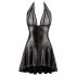 Noir - Transparentes Kleid mit Halsband (schwarz) - XL