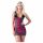 Cottelli - Exklusives Korsagen-Spitzenkleid (Rot-Schwarz) - M