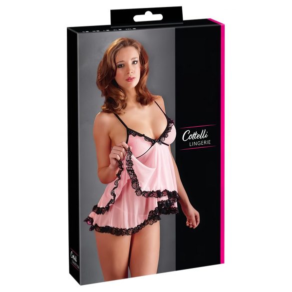 Cottelli - Süße, verführerische Rüschen - Babydoll - M