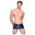 Black Level - Rippverschluss Herren-Shorts (schwarz)