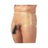 Latex-Boxershorts mit Penishülle (natur) - L/XL