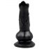 Animalorny - Hundepenis-Dildo, 12 cm, schwarz