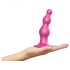 Strap-on-me Perlen S - Pinkes Perlen-Dildo mit Sockel