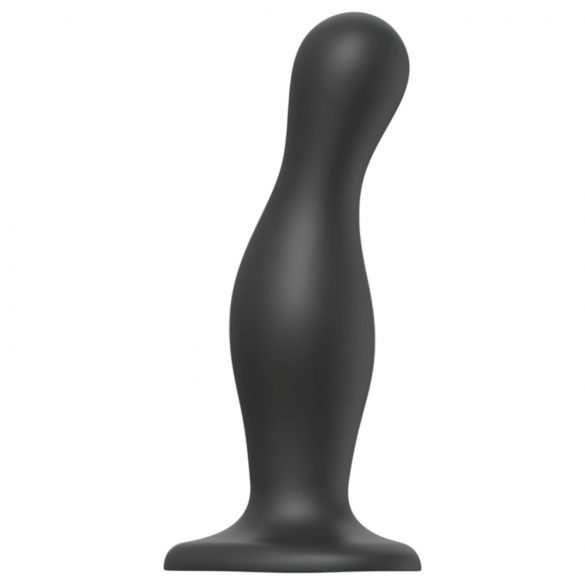 Strap-on-me Curvy L - Welliger Standdildo (schwarz)