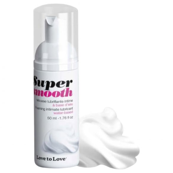 Love to Love Super Smooth - lubrikační pěna na vodní bázi (50 ml)