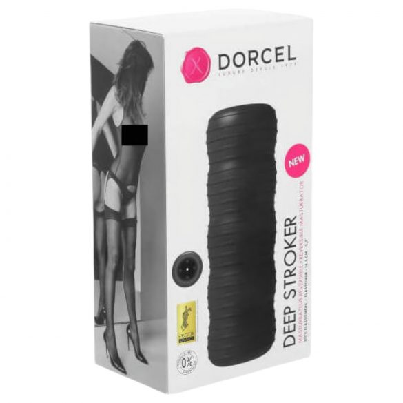 Dorcel Deep Stroker - Männer-Masturbator (schwarz)