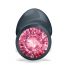 Dorcel Geisha Plug Ruby M - schwarzer Analplug mit pinkem Stein