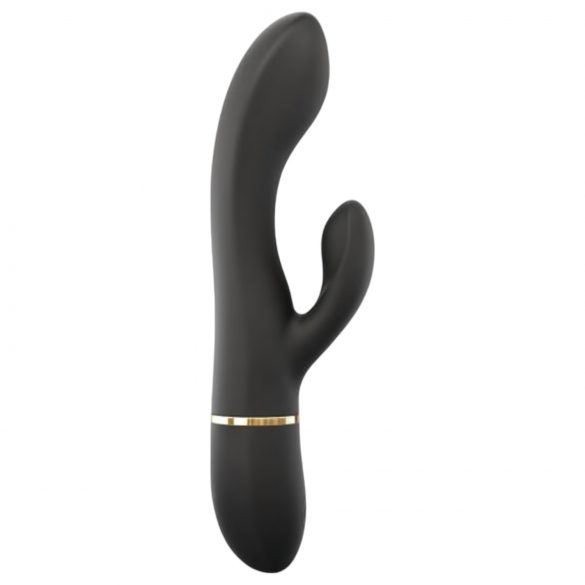 Dorcel Glam Rabbit - dobíjecí vibrátor s hůlkou (černý)