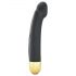 Dorcel Real Vibration M 2.0 - Wiederaufladbarer Vibrator (Schwarz-Gold)