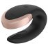 Satisfyer Double Love - smarter Paarvibrator mit Fernsteuerung (schwarz)