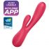 Satisfyer Mono Flex - smarter wasserdichter Vibrator (rot)