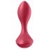 Satisfyer Backdoor Lover - Wiederaufladbar, wasserdichter Analvibrator (Rot)