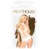 Penthouse Perfect Lover - Halsband-Body (Weiß)