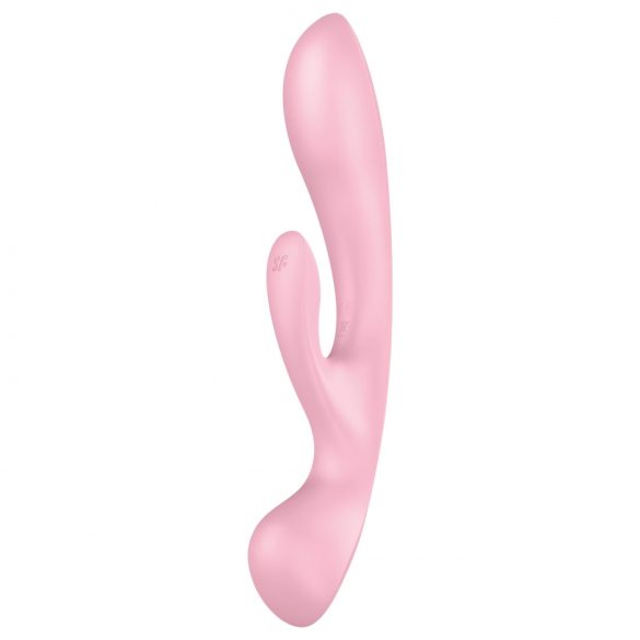 Satisfyer Triple Oh – aufladbarer Klitoris-Arm Vibrator (pink)