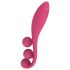 Satisfyer Tri Ball 1 - Multifunktions-Vibrator, wiederaufladbar (Rot)