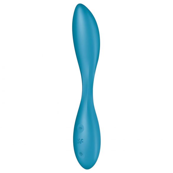 Satisfyer G-spot Flex 1 - akumulátorový, vodotěsný vibrátor na G-bod (zelený)