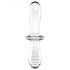 Satisfyer Double Crystal - 2-Enden Glass Dildo (Transparent)