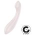 Satisfyer G-Force - akumulátorový, vodotěsný vibrátor na bod G (béžový)