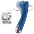 Satisfyer Spinning G-Punkt Vibrator - Drehkopf (Blau)