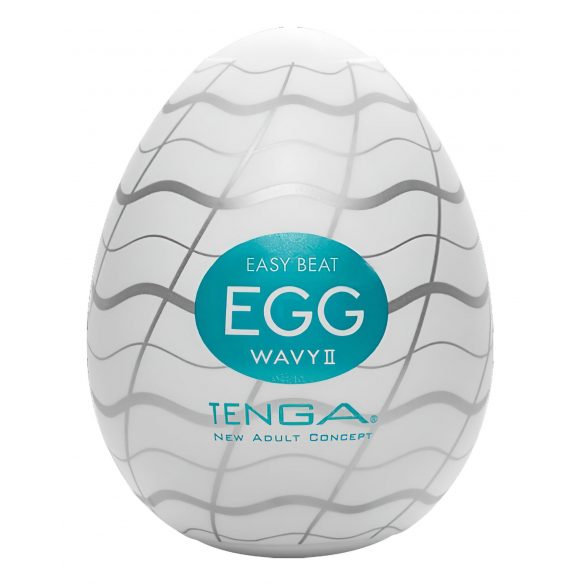 TENGA Egg Wavy II - masturbační vajíčko (1 ks)