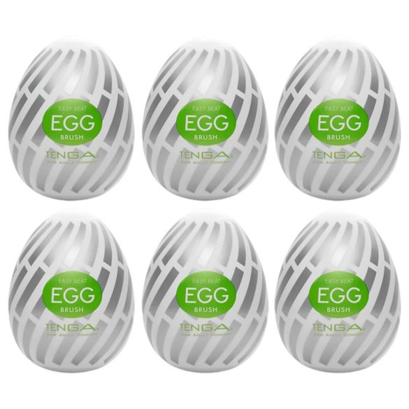 TENGA Egg Brush - masturbační vajíčko (6 ks)