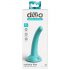 Dillio Neugier - Silikon-Dildo (15cm) - Türkis