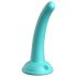 Dillio Neugier - Silikon-Dildo (15cm) - Türkis