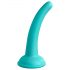 Dillio Neugier - Silikon-Dildo (15cm) - Türkis