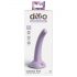 Dillio Curious Five - Lila Silikondildo mit Saugfuß (15 cm)