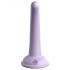 Dillio Curious Five - Lila Silikondildo mit Saugfuß (15 cm)