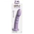 Dillio Super Acht - Silikon-Dildo mit Saugnapf (21 cm) - Lila