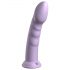 Dillio Super Acht - Silikon-Dildo mit Saugnapf (21 cm) - Lila