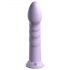 Dillio Super Acht - Silikon-Dildo mit Saugnapf (21 cm) - Lila