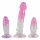 Kristallklar - Analtrainer-Set 3-teilig (transparent-pink)