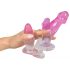 Kristallklar - Analtrainer-Set 3-teilig (transparent-pink)