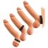 You2Toys 4in1 - Penis- & Hodenring Set - 2-teilig (Natur-Schwarz)