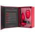 b-vibe Herz - Akku Analvibrator mit Fernbedienung (Rot)