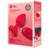 b-vibe Herz - Akku Analvibrator mit Fernbedienung (Rot)