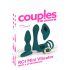 Couples Choice - 4v1 variabilní dálkově ovládaný vibrátor (tyrkysový)