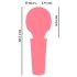 You2Toys Mini Wand - Akku-Massagevibrator (pink)