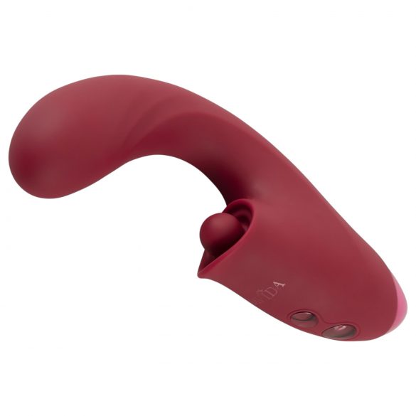 Javida - 3in1 Zungenvibrator (lila)