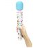 le Wand Unicorn - multifunktionales Massage-Vibrator-Set (Regenbogen)